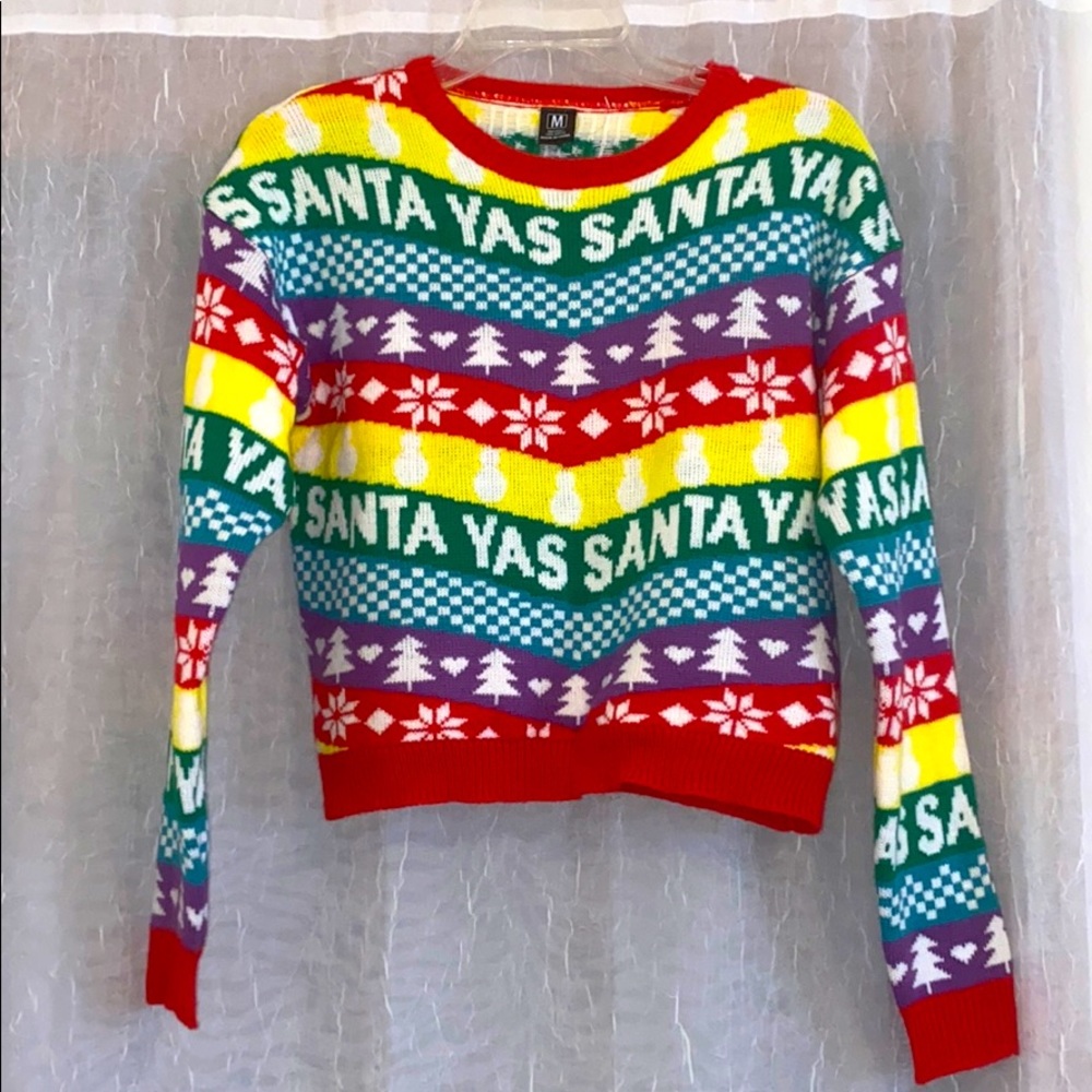 YAS SANTA Sweater